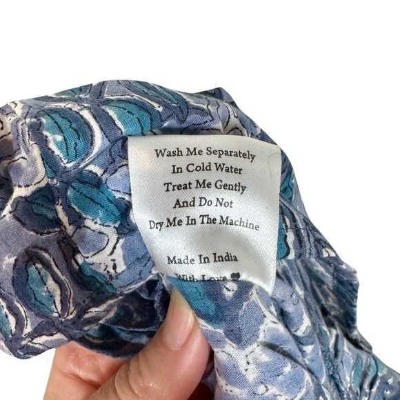 Mille Resort & Travel June Ruffle Midi Dress in Blue Pansy - Picture 9 of 12